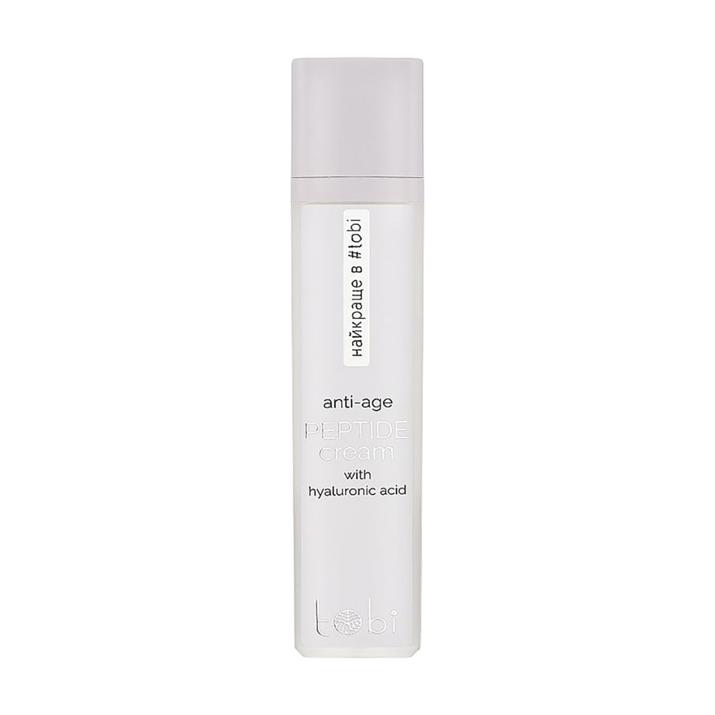 Антивіковий крем для обличчя Tobi Anti-Age Peptide Cream з пептидами та гіалуроновою кислотою, 50 мл