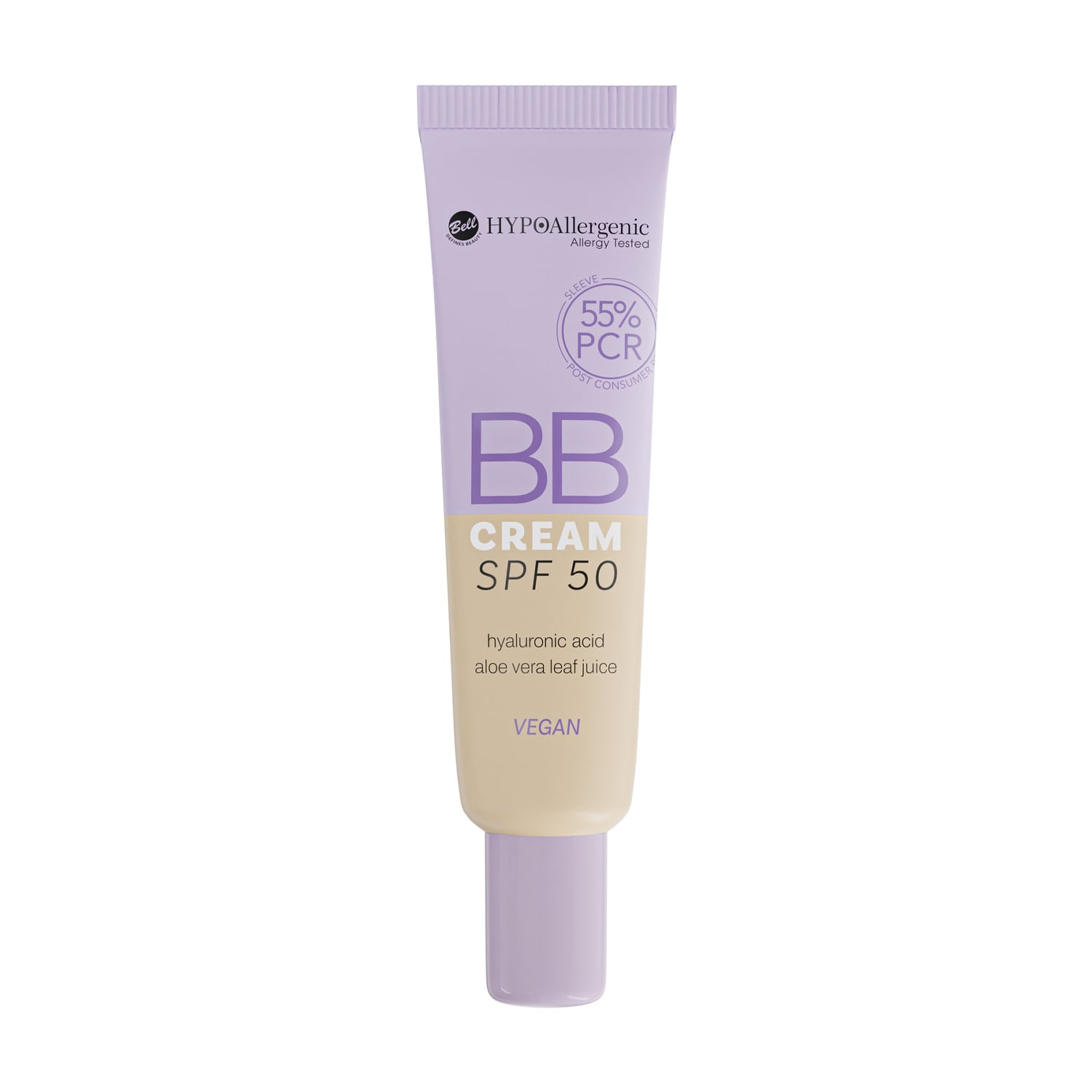 BB-крем для обличчя Bell HypoAllergenic BB Cream SPF 50, 02 Natural, 30 мл