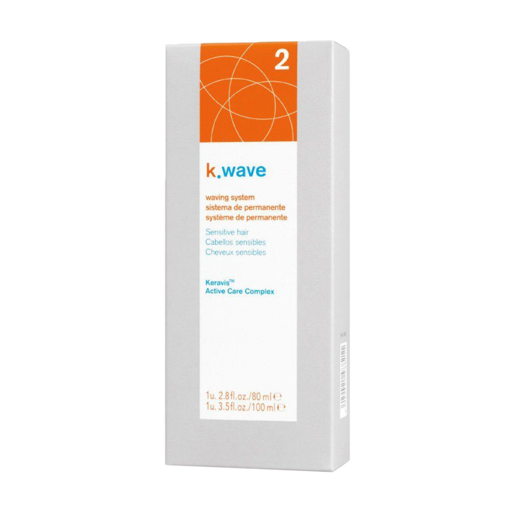Двокомпонентна хімічна завивка для ослабленого волосся Lakme K.Wave Waving System Sensitive Hair 2, 180 мл