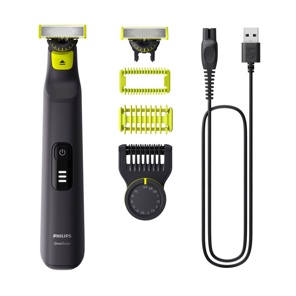 Електростанок для обличчя та тіла Philips OneBlade Pro 360 чоловічий (QP6542/15)