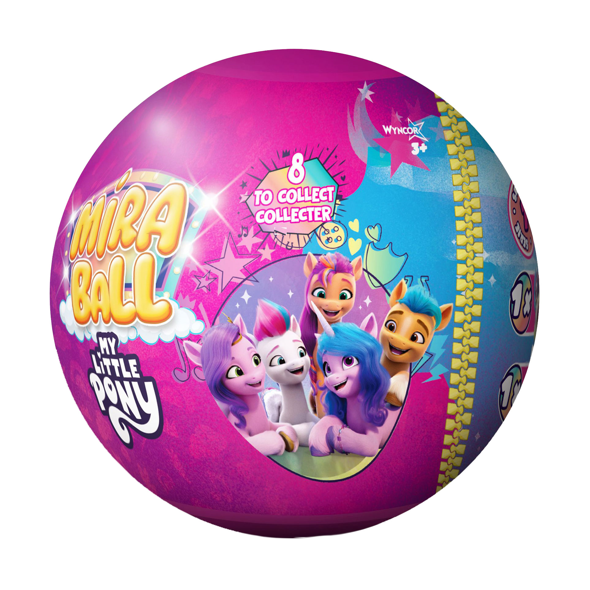 М'яка іграшка-сюрприз Miraball My Little Pony у кулі, з аксесуарами, від 3 років, 7*7*7 см (M14115)