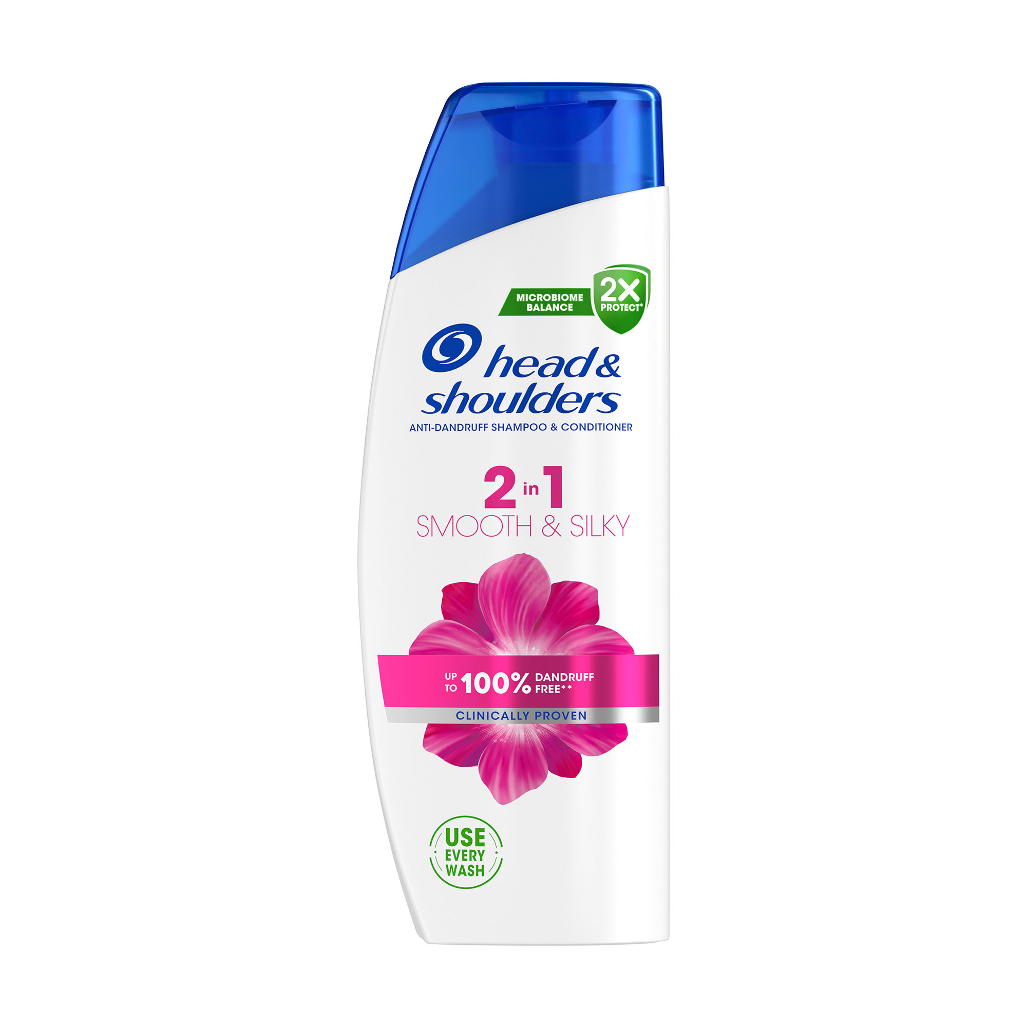 Шампунь проти лупи Head & Shoulders Гладке та шовковисте, 2-в-1, 330 мл