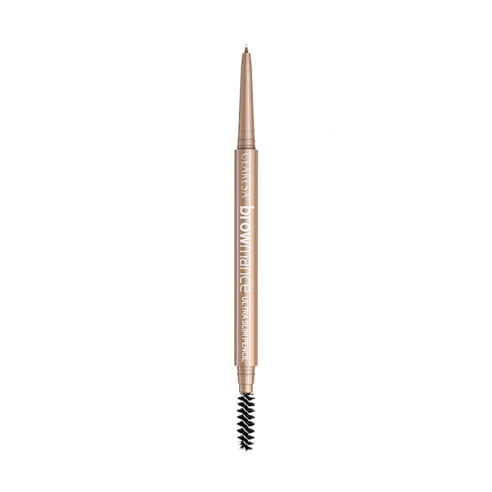 Ультратонкий автоматичний олівець для брів Claresa Browmance Ultra Slim Pencil, 01 Soft Brown, 0.07 г